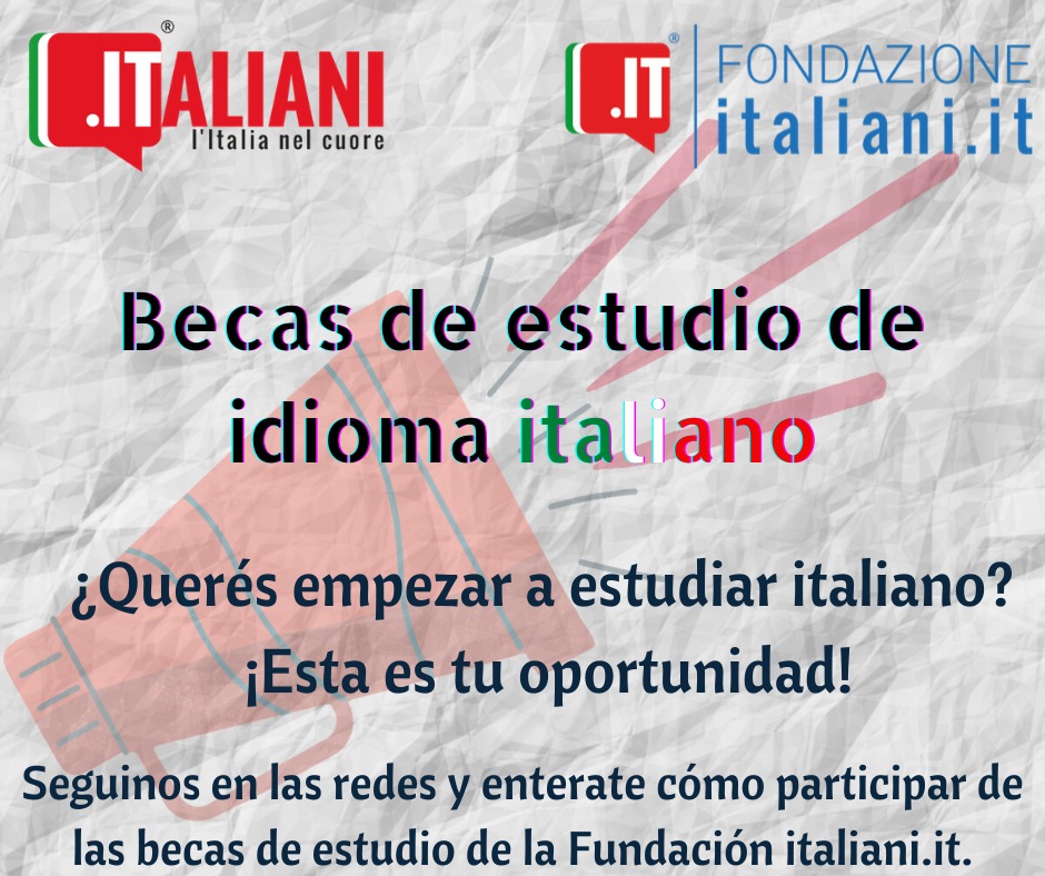 Fundación italiani.it ofrece becas para estudiar italiano Economia