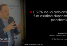 Ministro Mario Varela: “El 25% de la población fue asistida durante la pandemia”