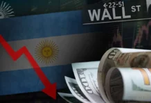 Semana negra para activos argentinos: Merval cae 5,86% en dólares por crisis tecnológica global y riesgo país sube a 503 puntos