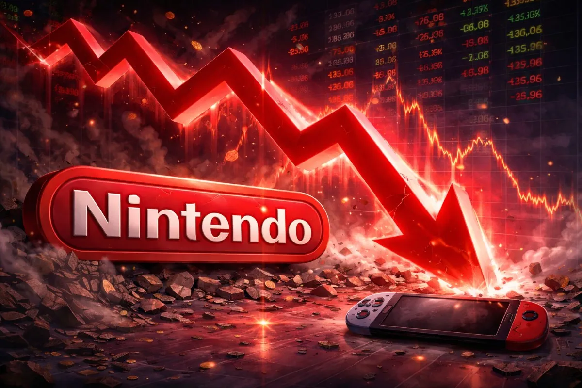 Nintendo se desploma en bolsa pese a sus ventas récord de Switch 2