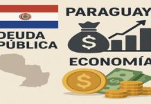 La deuda pública paraguaya llegó a USD 22.325 millones en agosto y representa el 35,0 % del PIB